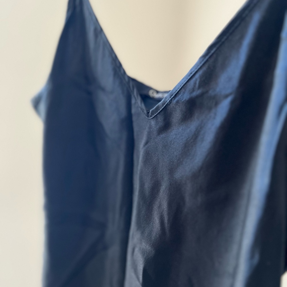 Black Silk Slip Dress